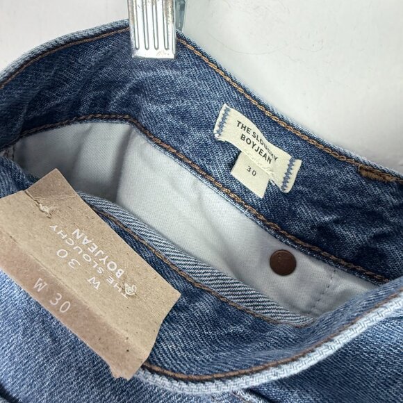 NWT Madewell The Slouchy Boyjean Rosewell Wash Rigid Size 30 NEW - Picture 12 of 13